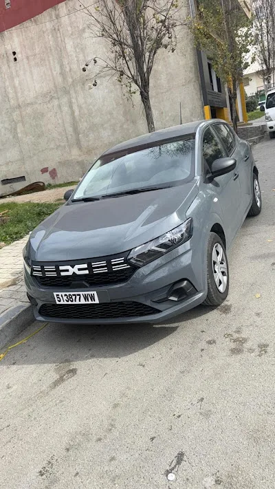 Dacia Logan Grey 2025 — Car rental Tangier