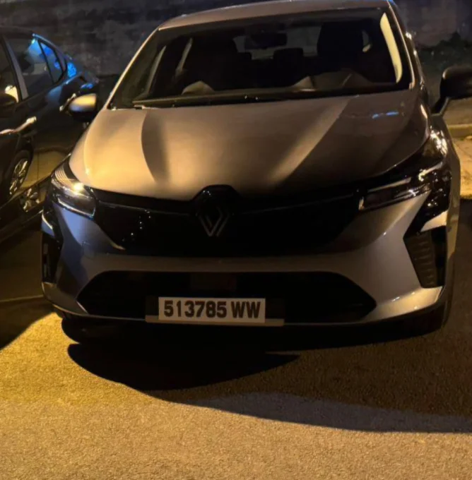 Renault Clio Grey 2025 — Car rental Tangier